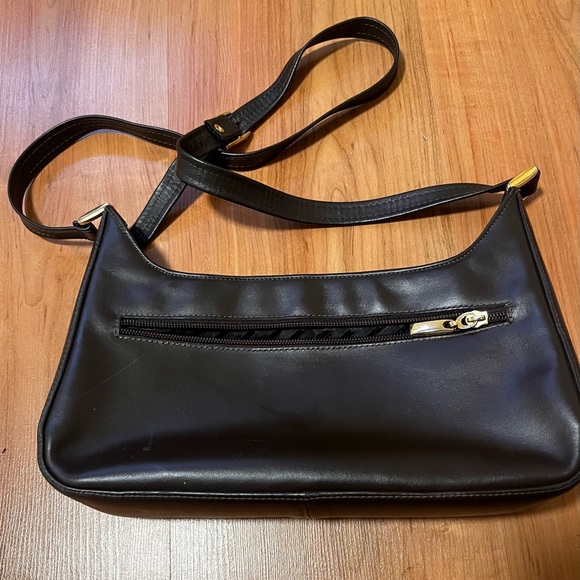 Léco brown and black mini shoulder bag - Picture 3 of 3